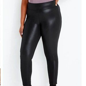 One 5 One Faux Leather Pull On Bodycon Skinny Pant NEW- Sz. 1X
